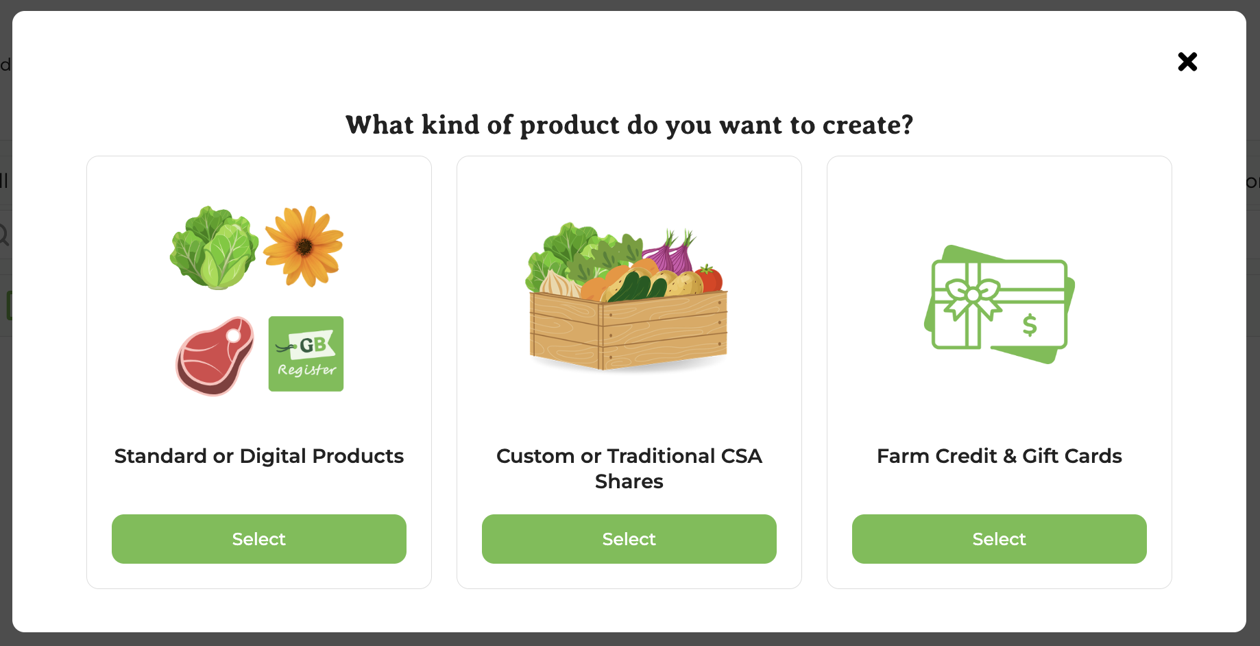Product options